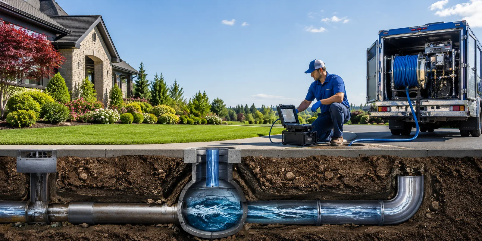 Drainage restoration information for Pickett, WI